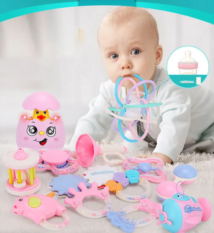 Детская игрушка погремушка для малышей коляска встряхиватель колокольчики