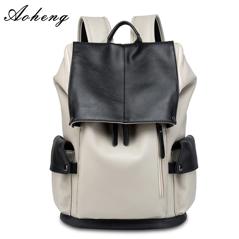 Хит Большой Вместительный Мужской многофункциональный рюкзак из искусственной