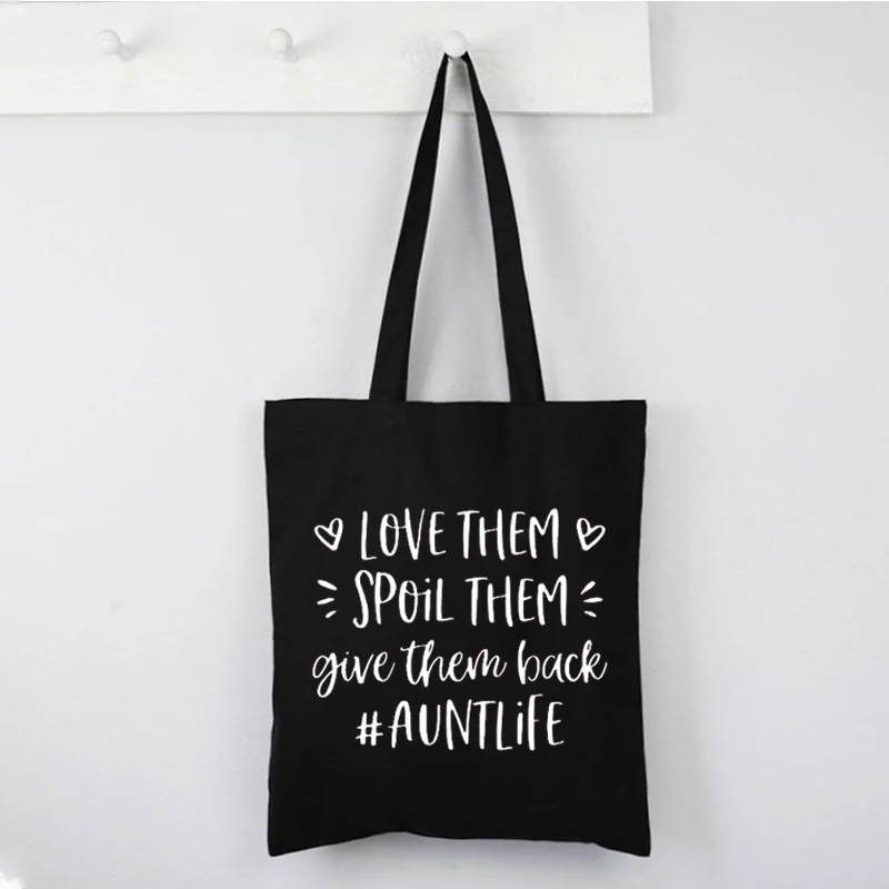 

Love Them Spoil Them Give Them Back Auntlife Shirt Aunt Clothing Women Harajuku Auntlife 2021 Vintage Auntie Tee O-Neck m