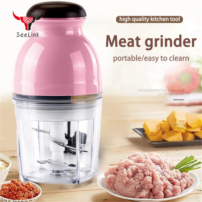 

2020 New Household Electric Blender Mixer Small Smoothie Blender Baby Food Maker Home Kitchen Meat Grinder Vegetable Chopper