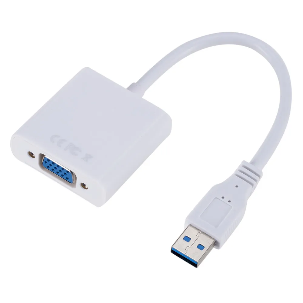 Адаптер Kebidu с USB 3 0 на VGA внешняя видеокарта мультидисплей конвертер для Win 7/8/10