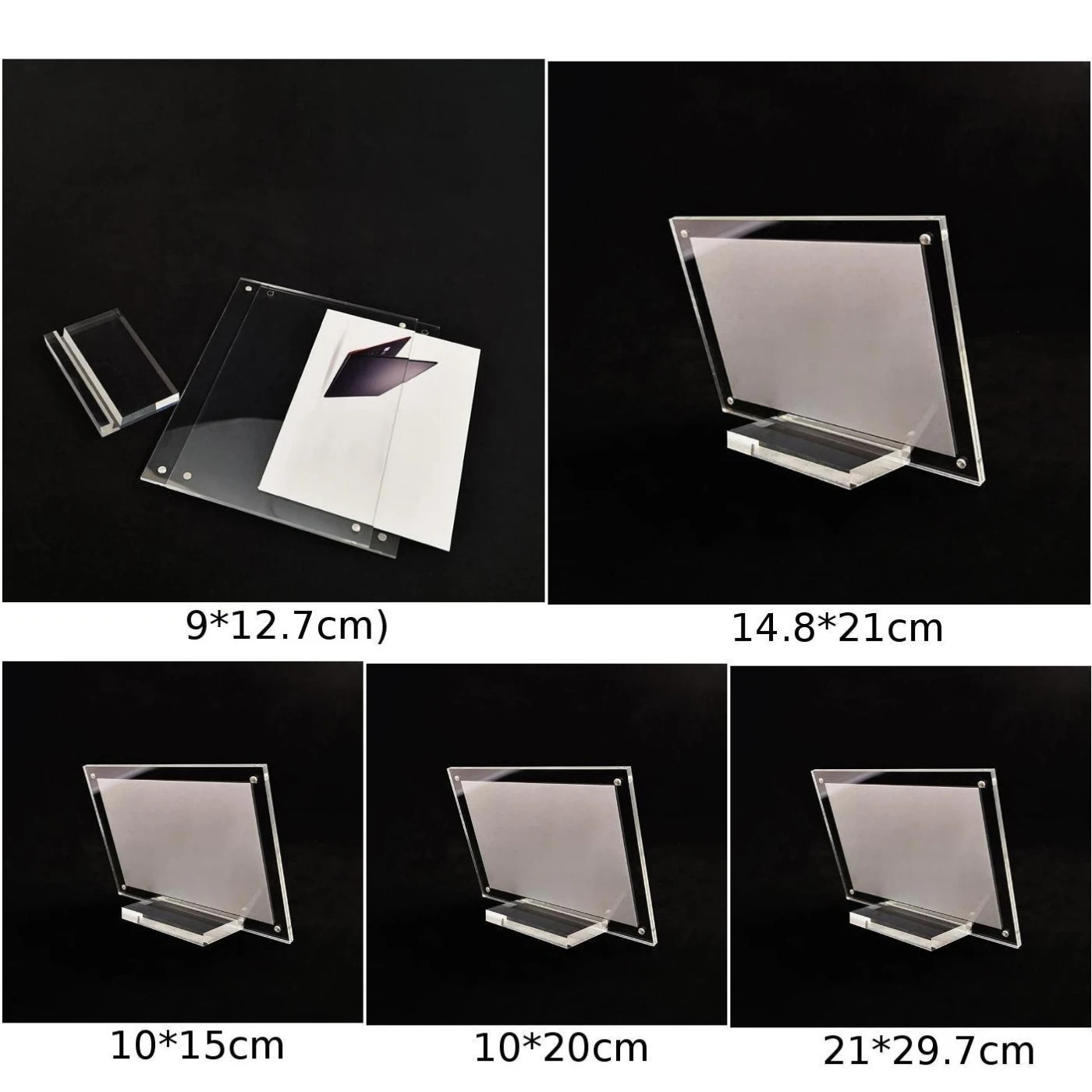 Hot Sale Acrylic Table Card Sign Plexiglass Display Stand Photo Frame For Home Diy | Дом и сад