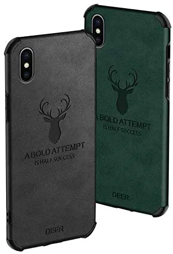 Чехол для iPhone XR с рисунком оленя подушка безопасности ударопрочный