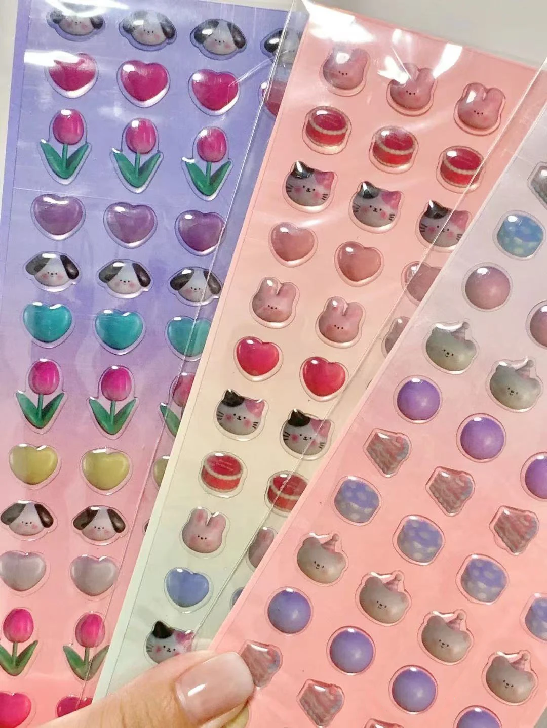 Креативный цвет милые животные сделай сам наклейка для скрапбукинга любовь