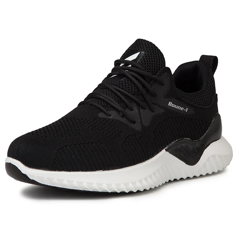 Plus Size 46 High Quality Men Tennis Shoes Trainer Breathable Sneakers Lightweight Non-slip Male Black gray Zapatillas Hombre