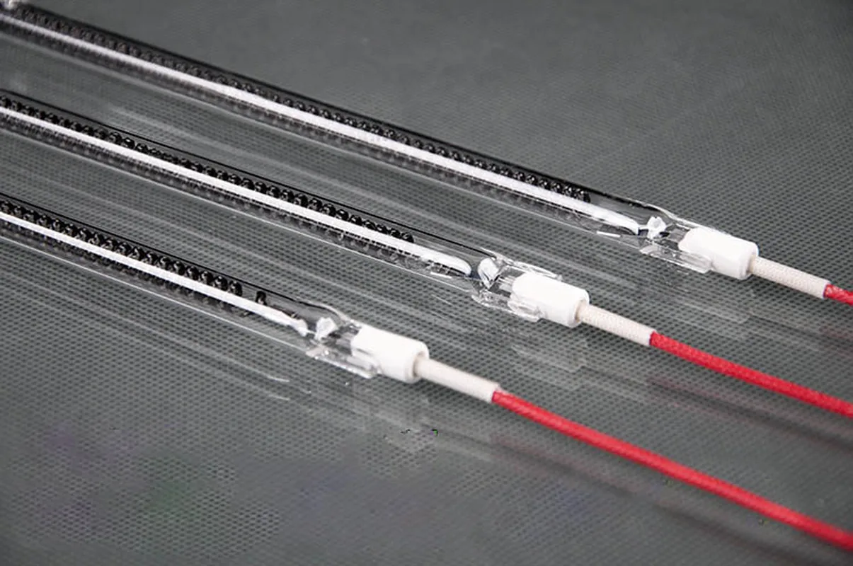 Углеродное волокно инфракрасный нагревательный элемент Кварцевая