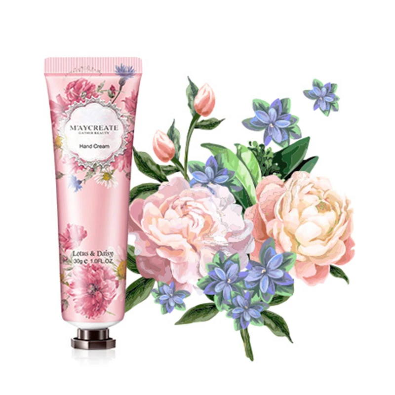 30 г цветок орхидеи гардении и принтом в виде хризантем ванили увлажняющий крем