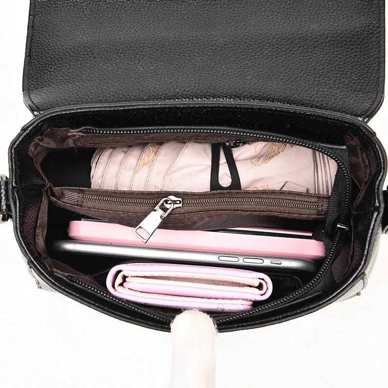 

New Luxury Handbag Fashion Women Shoulder Bag Small Square Messenger Bags Lady High Quality Leather Crossbody Handbags and Purse