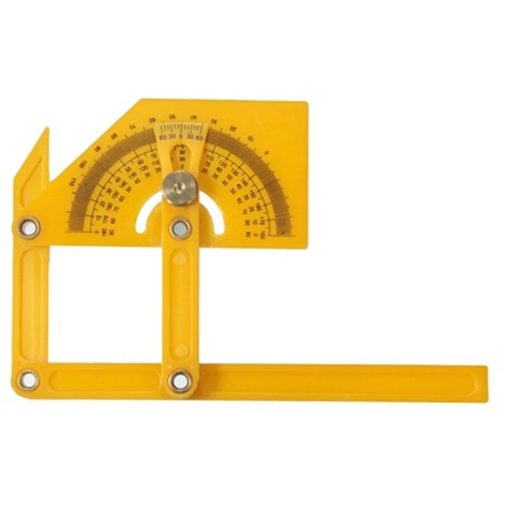 New Arrival Angle Finder Protractor Goniometer Miter Gauge Plastic Brass Fittings 0-180 Degrees Best Price | Дом и сад