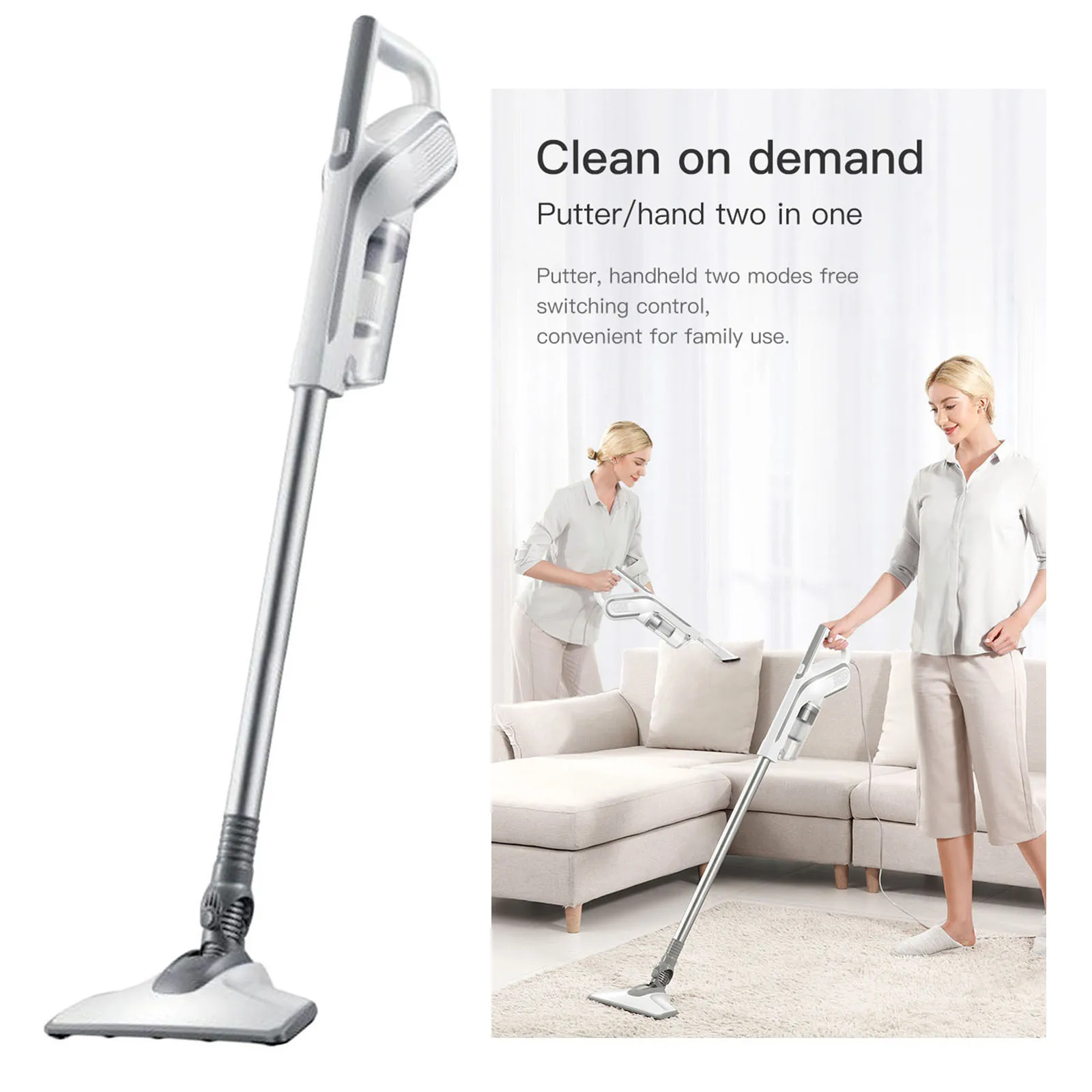 

Portable 2 In 1 Handheld Wireless Vacuum Cleaner 9000Pa Strong Suction Dust Collector Aspirator
