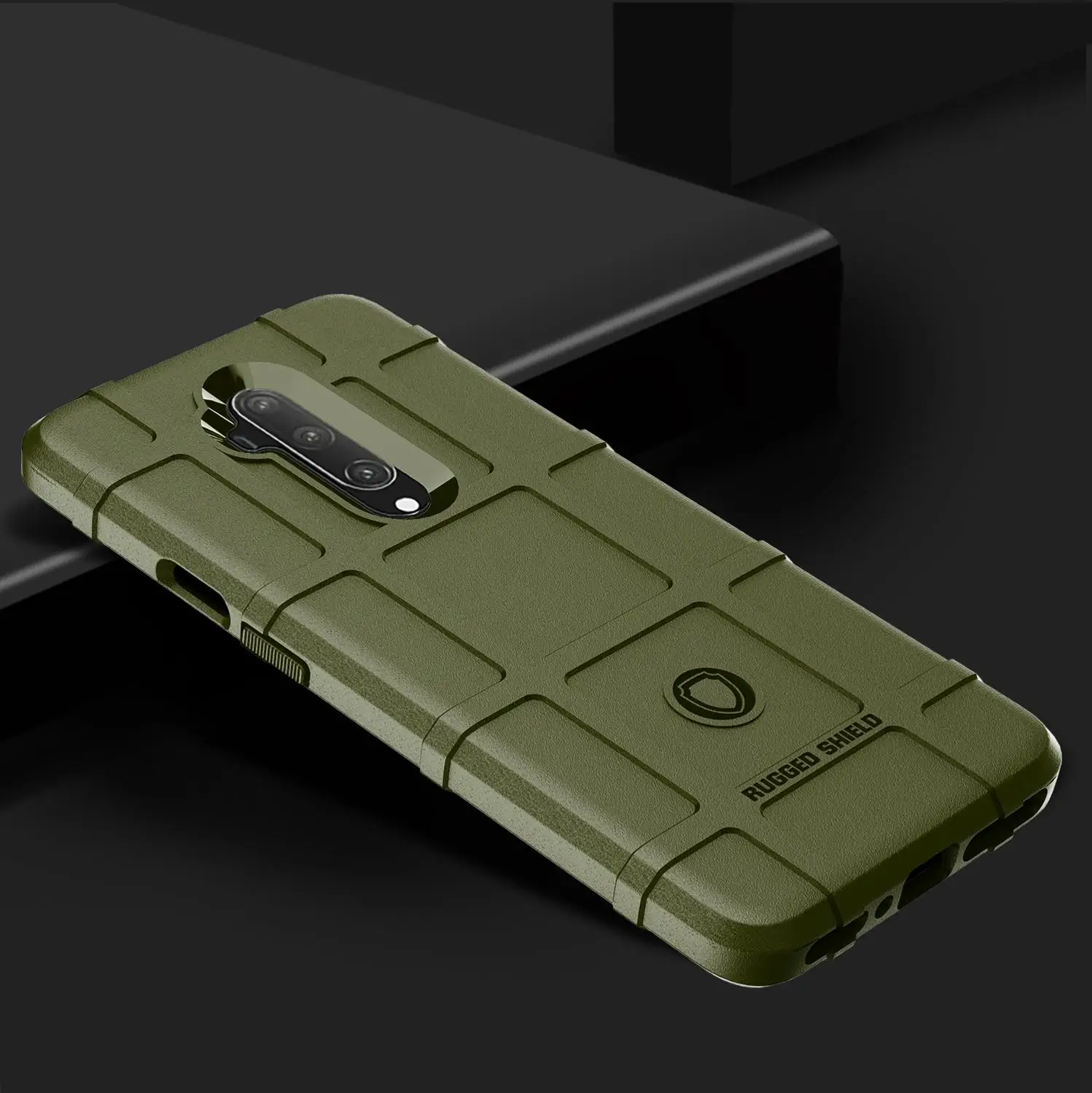 

Luxury Heavy Duty Protection Anti Fall Phone Case For Oneplus 8 6 6T 7 7T Pro Nord Shockproof Armor Simple Silica gel Back Cover