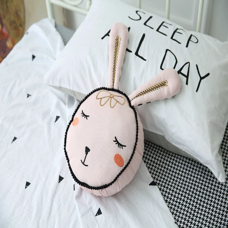 Кролик подушка кавайная фотография палатка спальня INS украшение плюшевая Мягкая