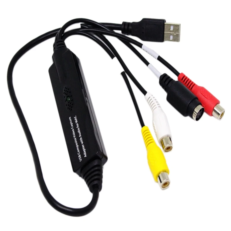 USB видео аудио захват Захват рекордер Адаптер карты DC60 + для Vista64/Win7/8/10/Mac OS |