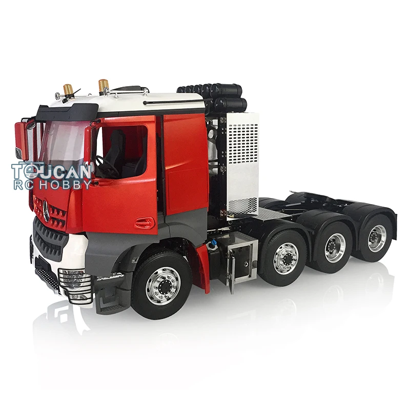 

LESU Power 4 Axles 8*8 RC Tractor Truck 1/14 Model For DIY Benz Model THZH0849