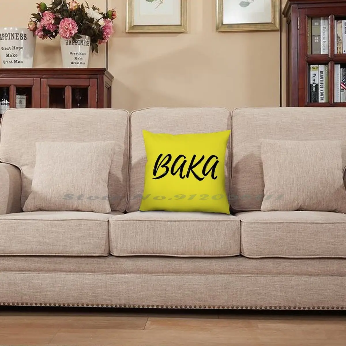 Наволочка Baka для подушки наволочка из хлопка и льна новейшая японская кавайная с