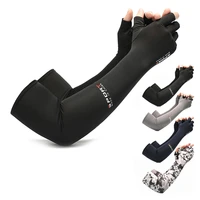 ice silk arm sleeve gloves for men women running cycling sleeves fishing sport protective arm warmers uv protection cover