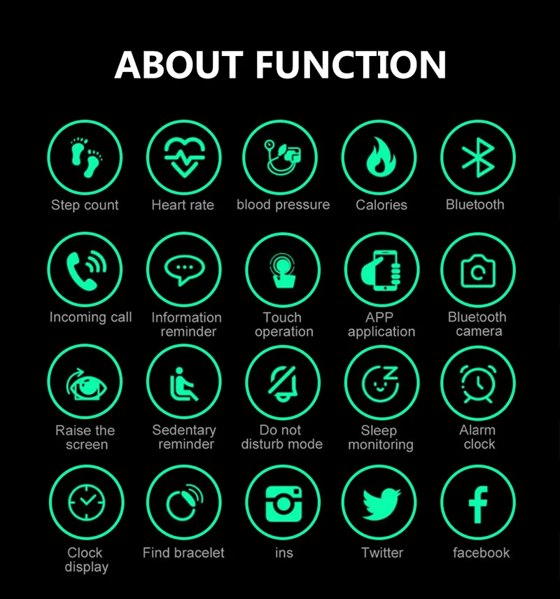 

New Bluetooth Mi Smart Watch Fitness Bracelet Sport Bracelet Men Women 115 Plus Smart Band Sport Health Waterproof Step Counter