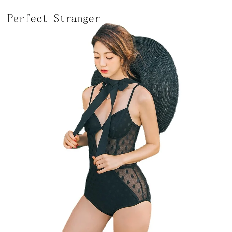 

Women Sexy High Waist swimming Bikini Set 2021 Summer One-Piece Tight Bikini Beach Swimsuit Bathe Bathing Suit