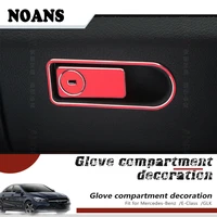 noans auto car styling storage box button stickers for mercedes benz mercedes w204 w218 w211 x204 benz c e glk gls accessories