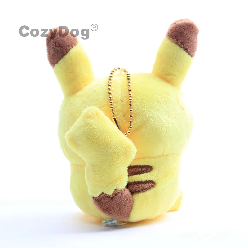 Аниме Пикачу брелок сумка подвесные игрушки kawaii Eevee Charmander Bulbasaur Squirtle Плюшевые животные игрушка кукла детский подарок