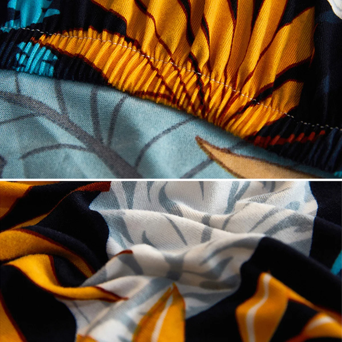 

1pcs Geometric Folding Sofa-bed Cover Without Armrests One-piece Stretch Polyester Two-seater Sofa Cover Living Room Decoration