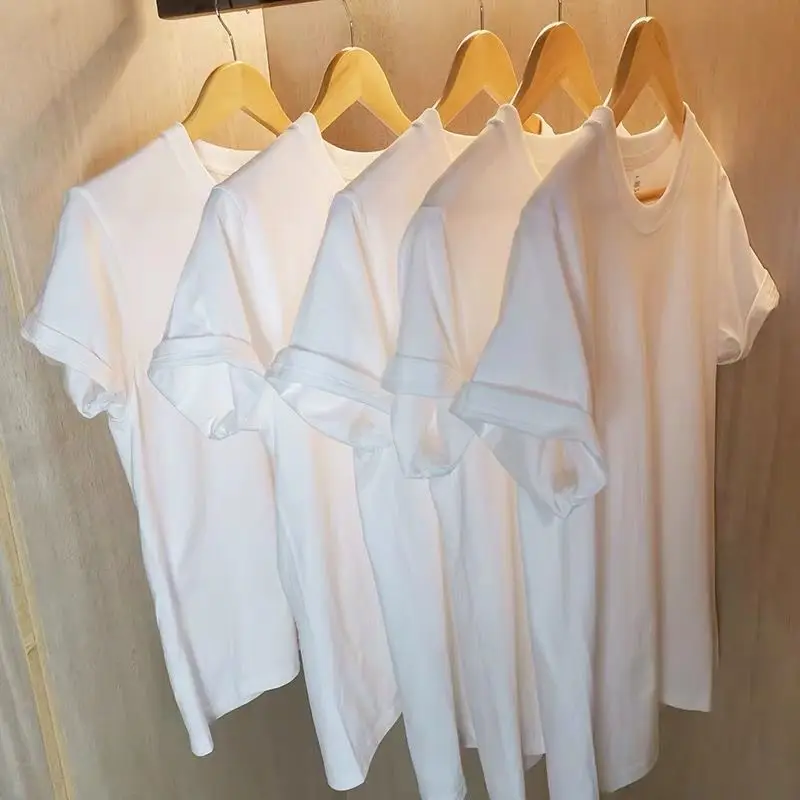 

100% Cotton T Shirt Women Harajuku Vintage Plus Size Short Sleeve T-Shirt With Printed Female Summer Tops Kawaii Korean Clothes
