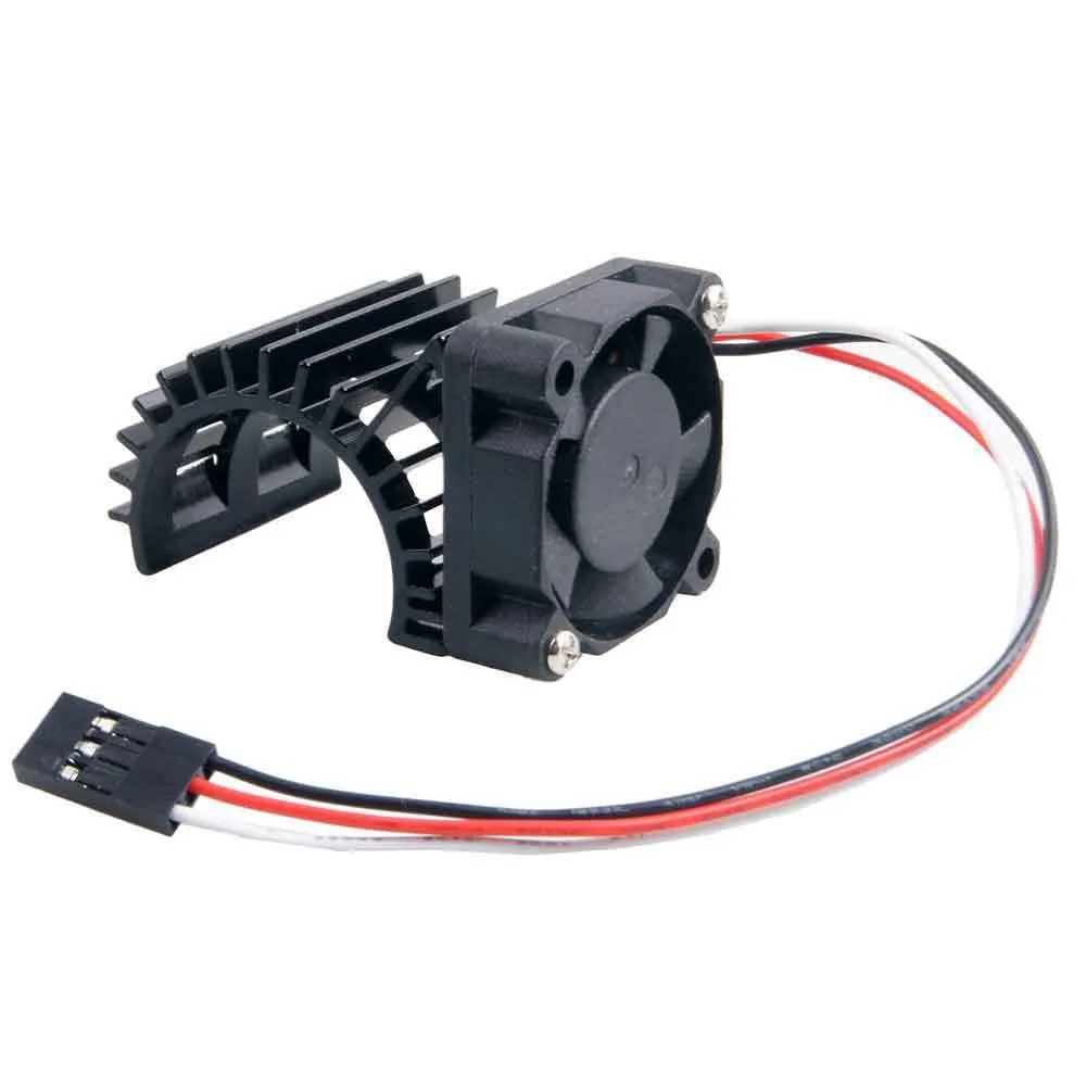 Радиатор двигателя RC Alum 380 390 DC 7 2 V Бесщеточный вентилятор для грузовика HSP