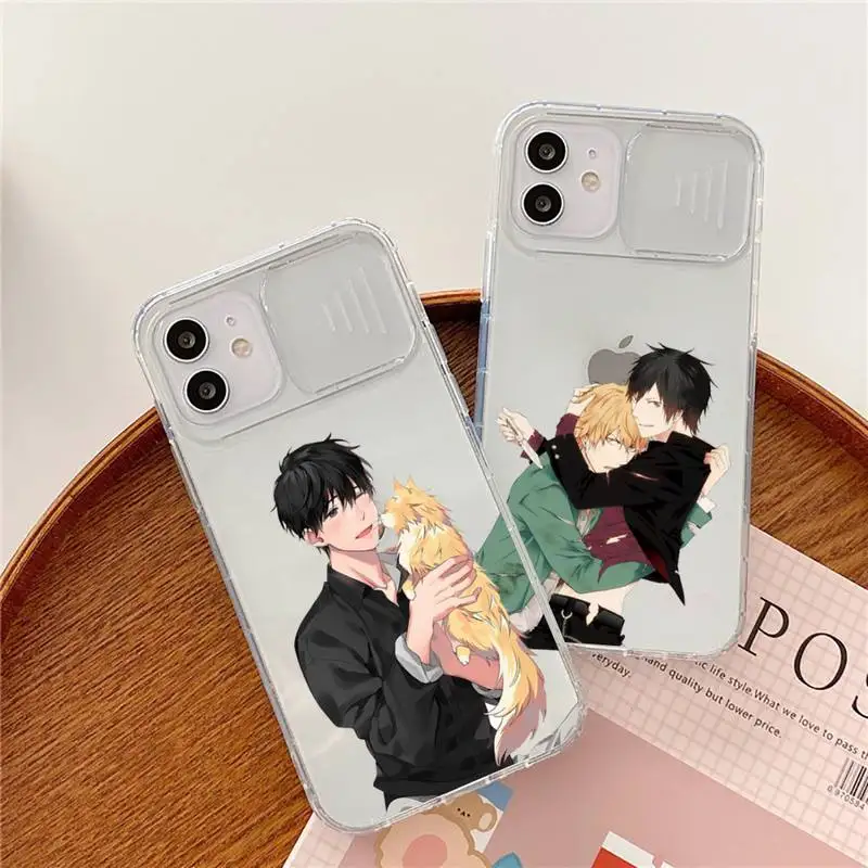

Japanese Anime Banana Fish Anime Phone Case transparent For iPhone 7 8 11 12 X XS XR MINI Pro Max Plus Slide Camera Lens Protect