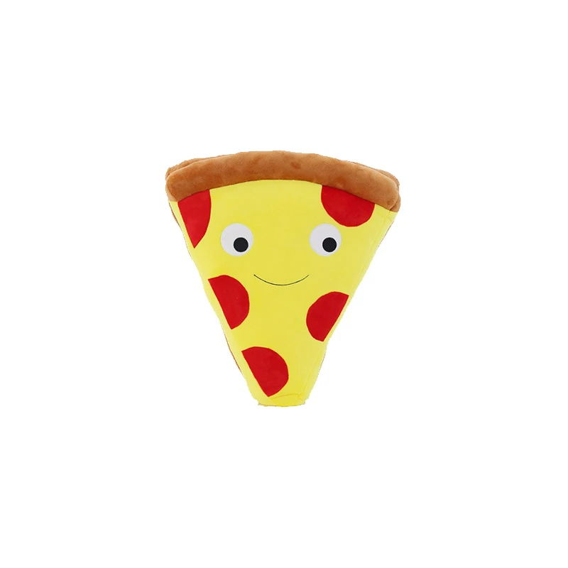 Креативные 3D подушки 50 см с милыми мультяшными изображениями пиццы картофеля фри