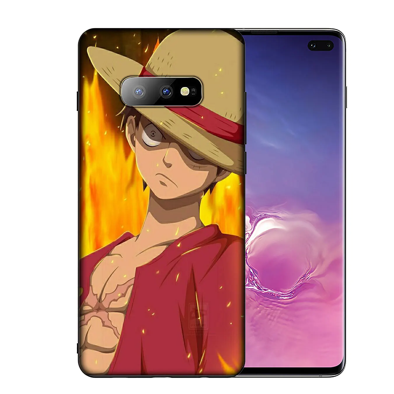 IYICAO One Piece Аниме Обезьяна D. Мягкий силиконовый чехол Luffy для Samsung Galaxy S20 Ultra S10 Lite S9 S8