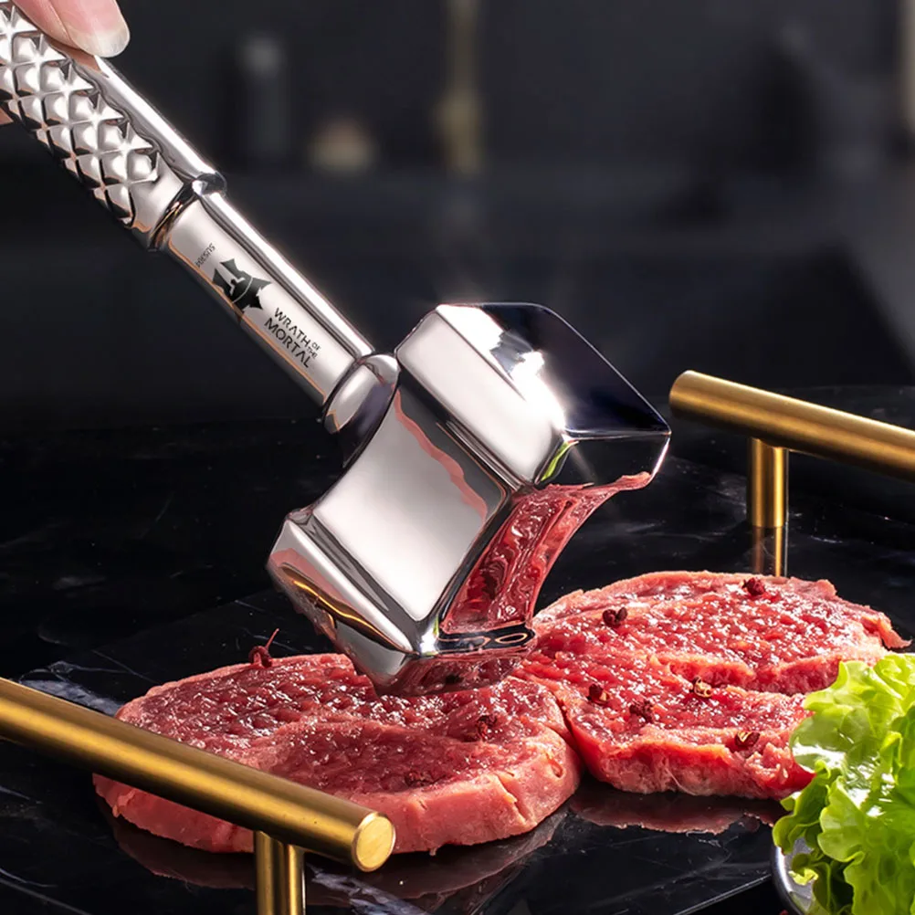 Молоток для мяса из нержавеющей стали кухонный молоток тендеризатор свинины