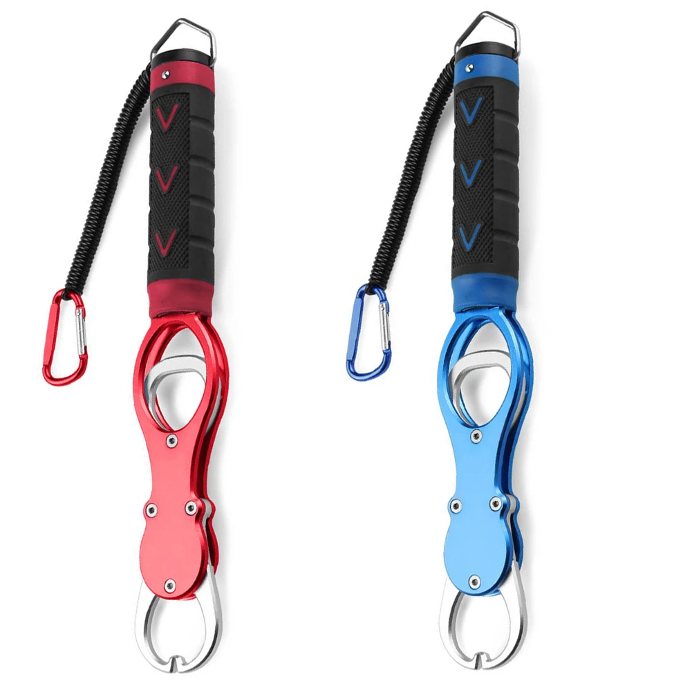 

Aluminum Alloy Fishing Pliers Gripper Portable Fish Lip Buckle Hook Fishing Tackles Tool Accessories Fishing Pliers Grip