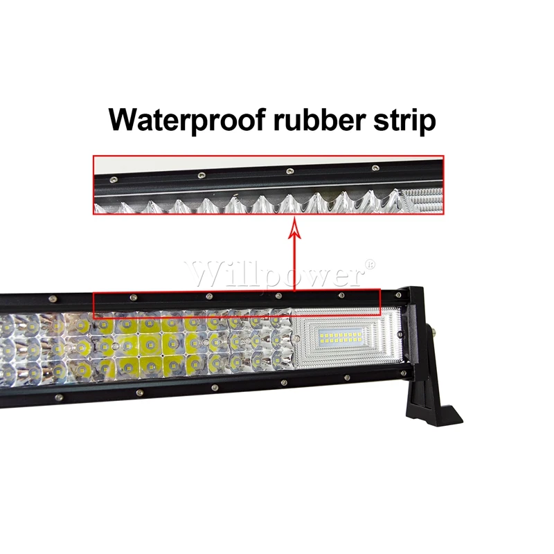 Car Roof 3 row 22" 32" 42" 52" LED Work Light Bar For Jeep Dodge Chevy Polaris UTV Pickup SUV Offroad 4x4 Truck Fog Driving Lamp |