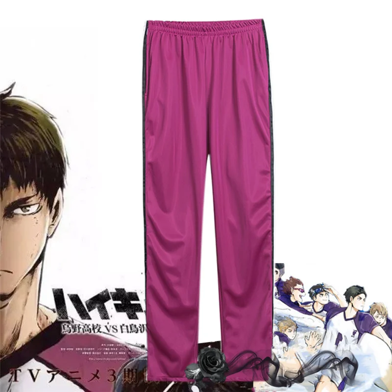 Haikyuu Shiratorizawa школьная форменная куртка брюки спортивная одежда волейбольные