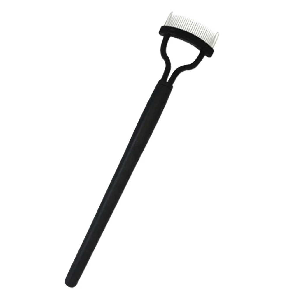 

2020 New Eyelash Curler Beauty Makeup Lash Separator Foldable Metal Eyelash Brush Comb Mascara Curl Beauty Makeup Tool
