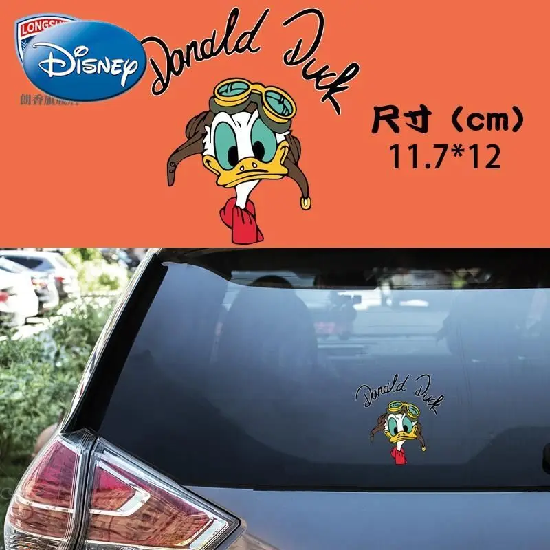 

Disney Car Sticker Cartoon Cartoon Donald Duck Car Sticker Scratch Cover Creative Car Sticker