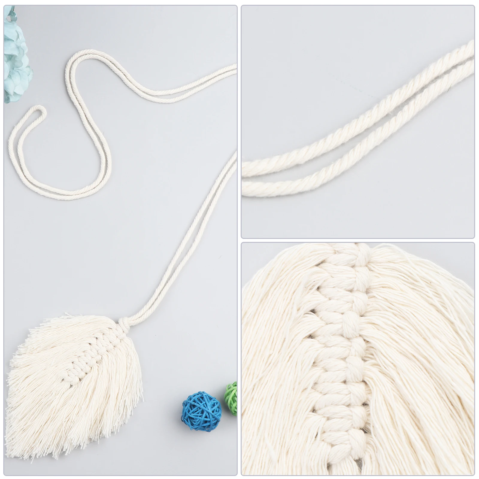 4 шт./компл. застежки для штор ручной работы с деревенскими листьями