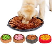 pet sniffing mats anti choking pet bowls dogs cats consume energy slow food puzzle blanket so they can walk their dogs at home
