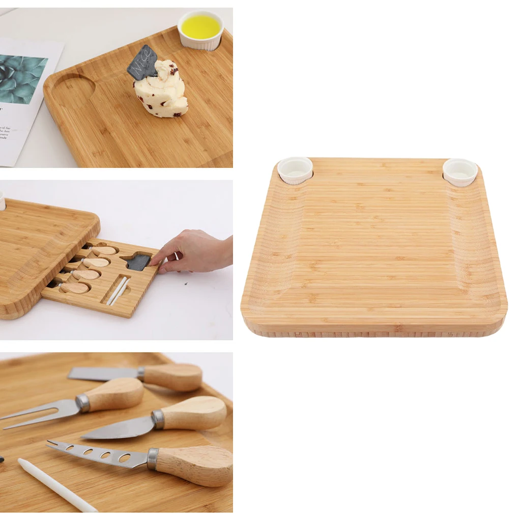 

Набор подарочных серверов для сыра, вина, крекеров, брикеров и мяса