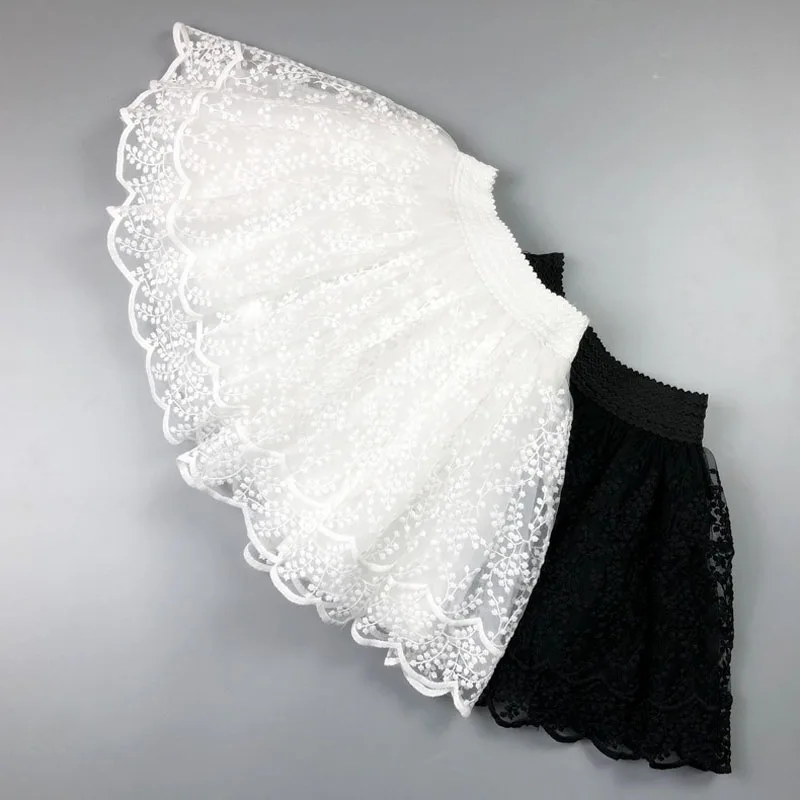 

2021 Summer Girls Tutu Skirts Fluffy Kids Ball Gown Soft Pettiskirts Black White Skirt Toddler Girl Princess Dance Party Skirt