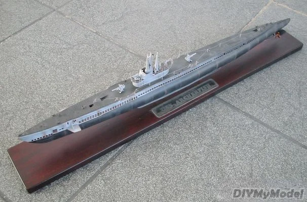 DIYMyModeI-submarino de pez de agua, juguete hecho a mano, rompecabezas, regalo de pel&iacute;cula-0