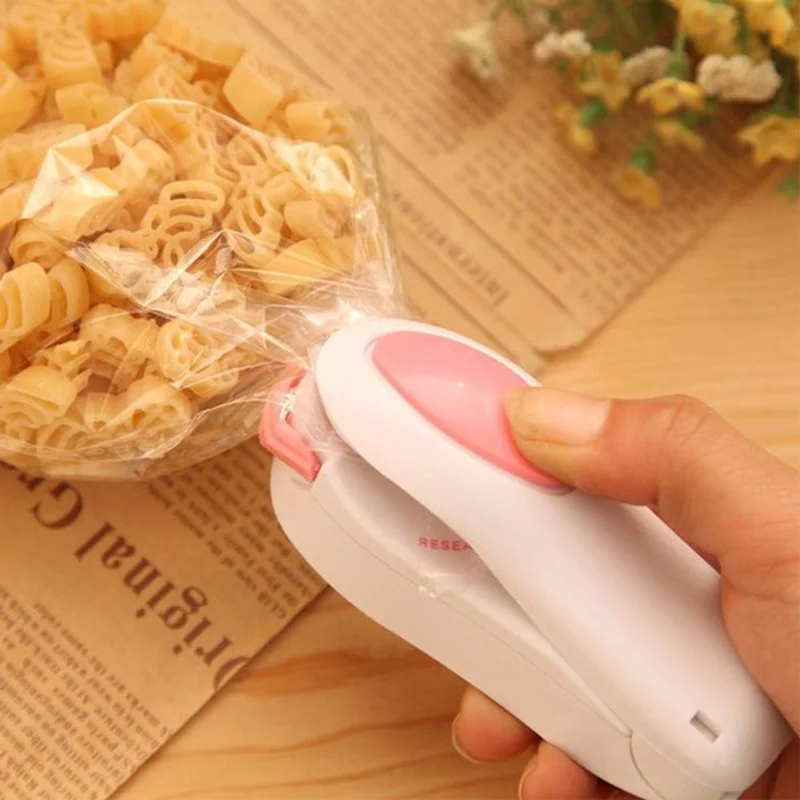 

Kitchen Accessories Tools Mini Portable Food Clip Heat Sealing Machine Sealer Home Snack Bag Sealer Kitchen Utensils Gadget Item