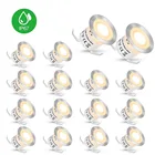 Thrisdar 1016 шт. 12 в 32 мм Встраиваемый светодиодный палубный светильник ЕССШАВеликобритания штепсельная Вилка для сада дороги светильник свет ландшафт в земсветильник