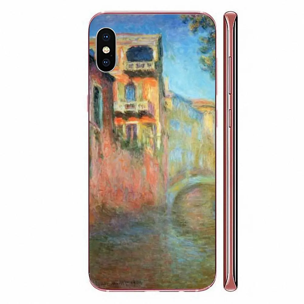 Классическое искусство на Клоде Моне Зимний снег для Samsung Galaxy J1 J3 J4 J5 J6 J7 A10 A20 A20E A3