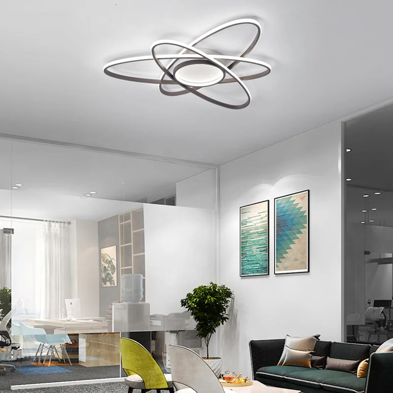 Creative Modern Chandelier living room lights lustre led Bedroom Diningroom plafonnier Surface Mount lighting | Лампы и освещение