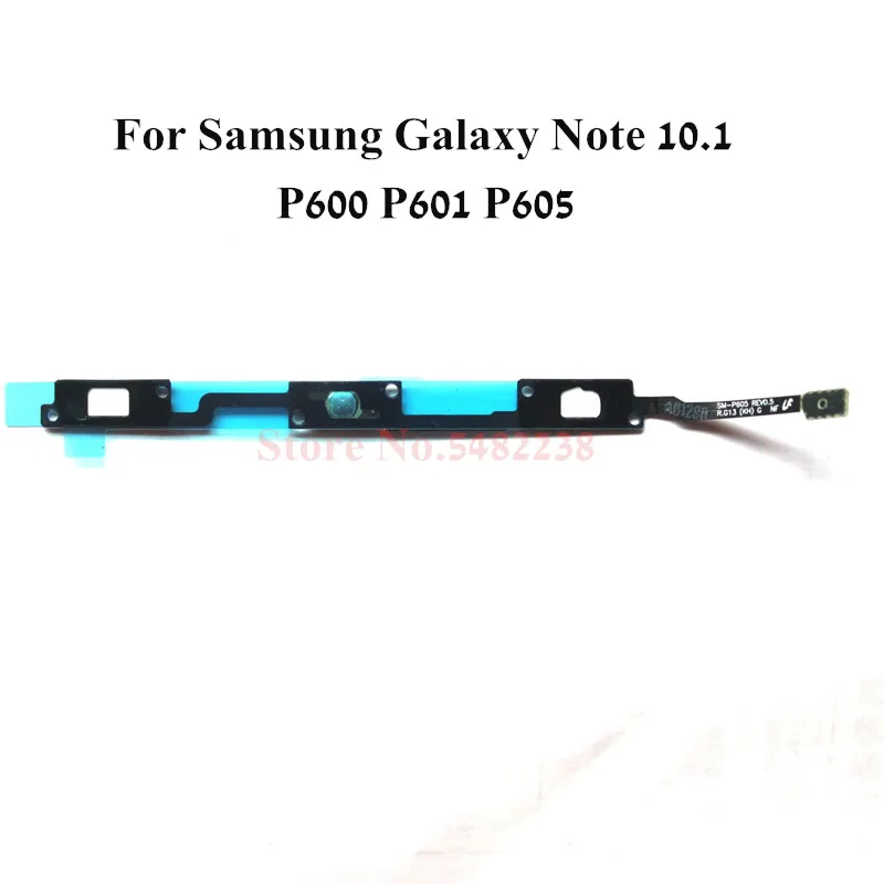 

Оригинал для Samsung Galaxy Note 10,1 P600 P601 P605 Главная кнопка назад возврат датчик гибкий кабель Меню разъем для клавиш