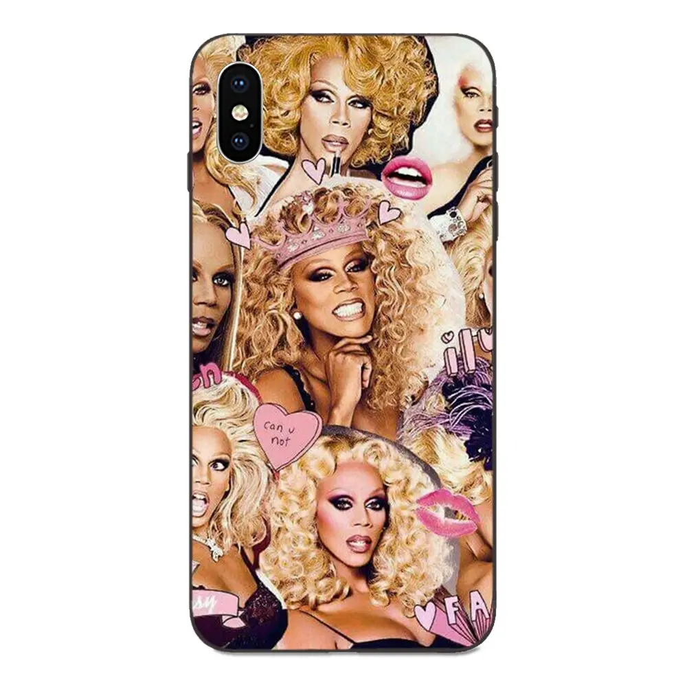 ТПУ кожа Paintin Rupaul's Drag racing Diy для Huawei nova 2 2S 3i 4 4e 5i Y3 Y5 II Y6 Y7 Y9 Lite Plus Prime Pro 2017 2018