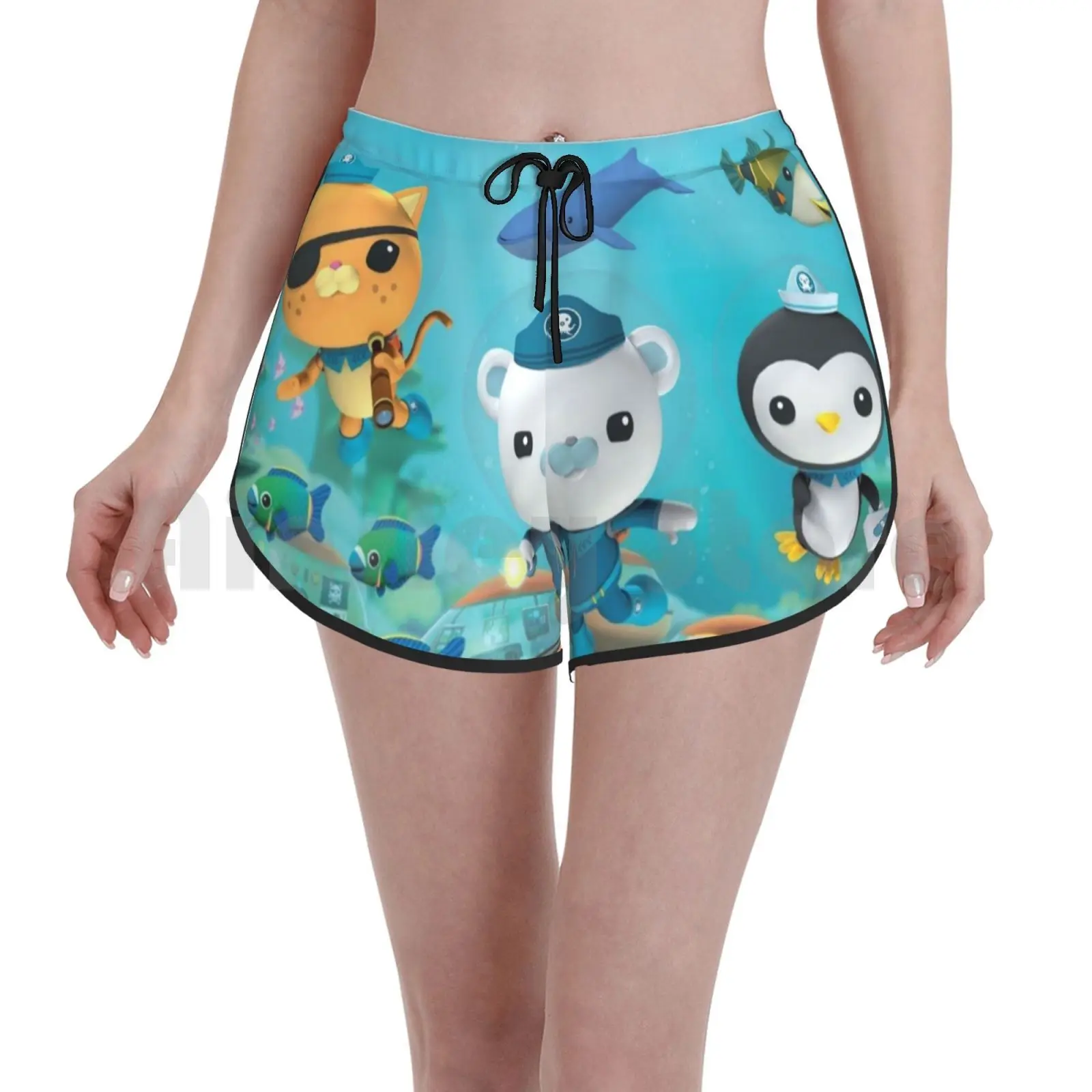 

Шорты для плавания Octonauts 548, пляжные шорты для детей, подростков, взрослых, на Рождество, день рождения, Cbbc
