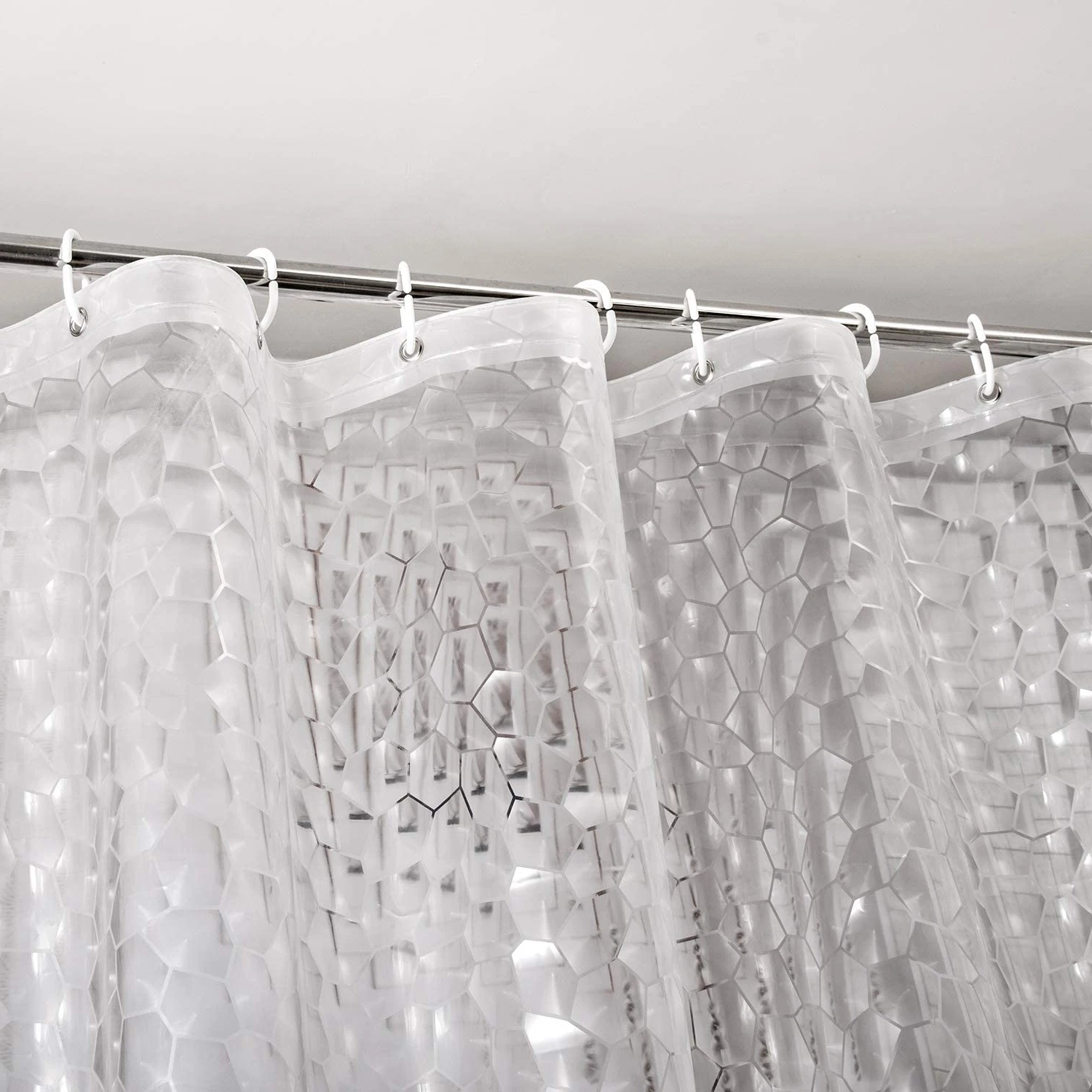 

Nordic Style Shower Curtain Set Hook Natural Landscape Home Decoration Bathroom Curtains Clear Shower Curtain Waterproof