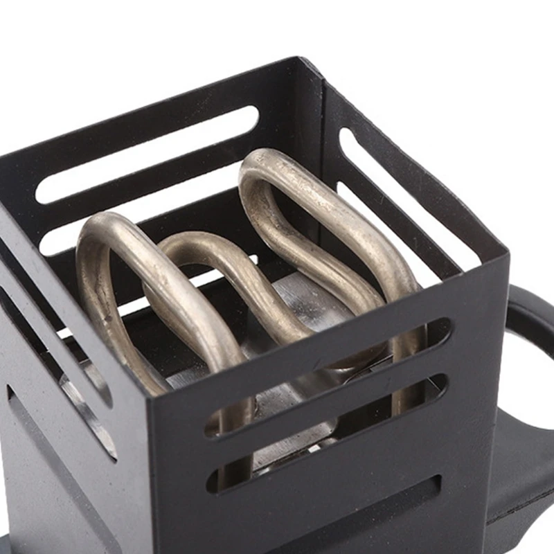 

Portable Mini Square Charcoal Stove Electric Burner Hotplate Furnace Home Kitchen Cook Coffee Heater Cooker Dorm RV